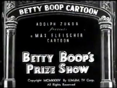 Бетти Буп — s1934e11 — Betty Boop's Prize Show