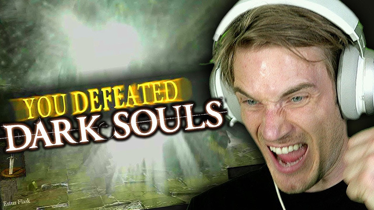 PewDiePie — s10e189 — I finished Dark Souls with 0 Deaths (No Cheat)