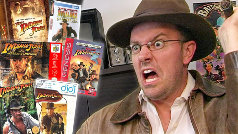 The Angry Video Game Nerd — s17e03 — Indiana Jones: Crystal Skull + More (PC, N64, GEN, NES)