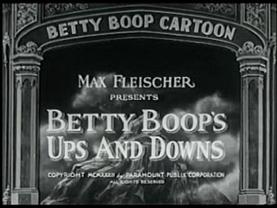 Бетти Буп — s1932e16 — Betty Boop's Ups and Downs