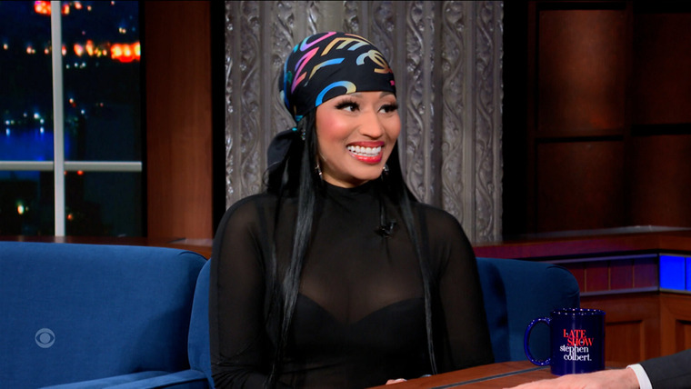 The Late Show with Stephen Colbert — s2023e85 — Nicki Minaj