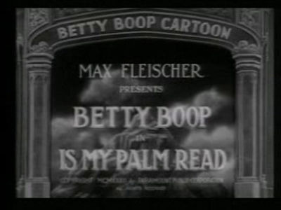 Betty Boop — s1933e03 — Is My Palm Read