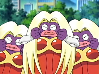 Pocket Monsters — s04e169 — Muchul and Three Rougela Sisters!!