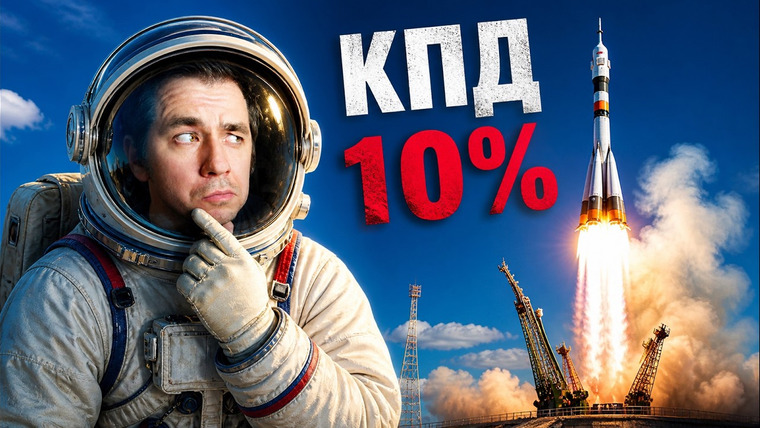 Физика от Побединского — s10e08 — Почему мы летаем в космос самым тупым способом?