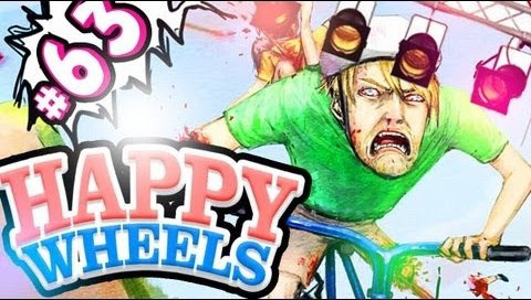 PewDiePie — s03e496 — DANCING IN HAPPY WHEELS! - Happy Wheels - Part 63
