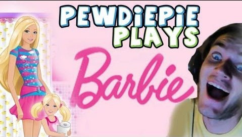 ПьюДиПай — s03e302 — PLAY SCARY GAMES THEY SAID! - Barbie Game