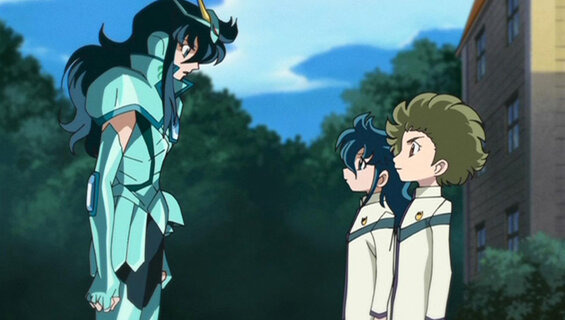 Saint Seiya Omega — s01e25 — Unknown Territory! The Moment of a Chance Meeting!