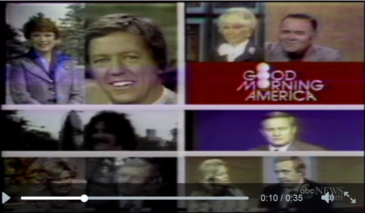 Good Morning America — s1975e01 — November 3, 1975