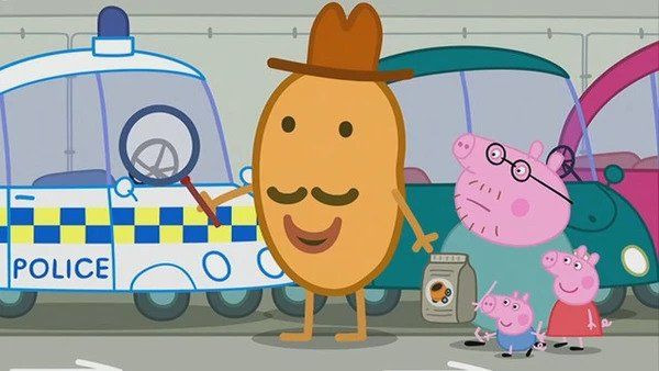 Свинка Пеппа — s06e38 — Detective Potato