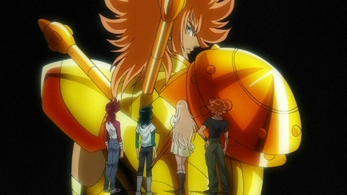 Saint Seiya Omega — s02e10 — A Great Army Approaches! The Battle to Defend Palaestra!