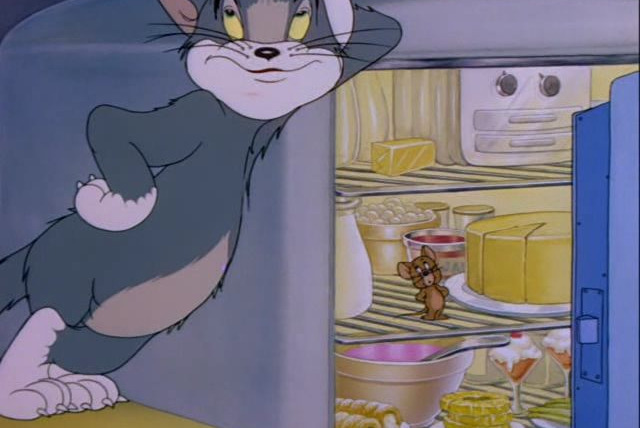 Tom & Jerry (Hanna-Barbera era) — s01e02 — The Midnight Snack