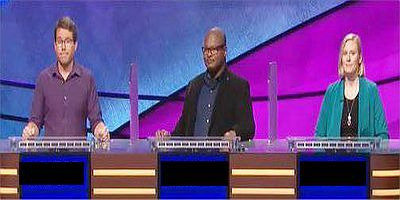 Jeopardy! — s2018e154 — James Holzhauer Vs. Stephanie Stein Vs. Lewis Black, show # 7904.