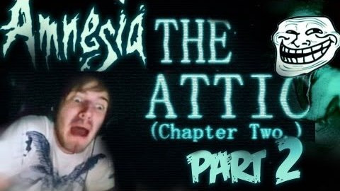 PewDiePie — s03e22 — BARRELS IN THE TREES! - Amnesia: Custom Story - Part 2 - The Attic (Chapter 2)