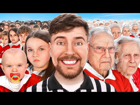 Мистер Бист — s12e05 — Ages 1 — 100 Fight For $500,000 (Люди с 1 до 100 Лет Сражаются за $500,000)