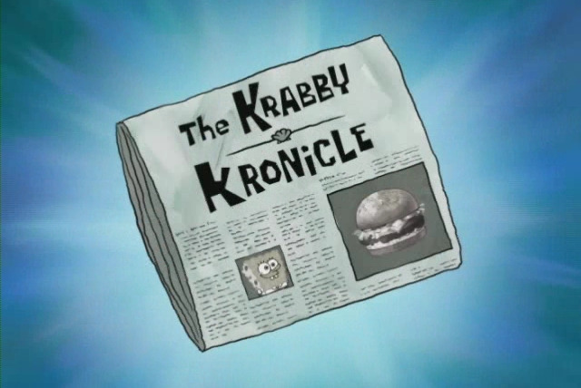 Губка Боб квадратные штаны — s06e18 — The Krabby Kronicle