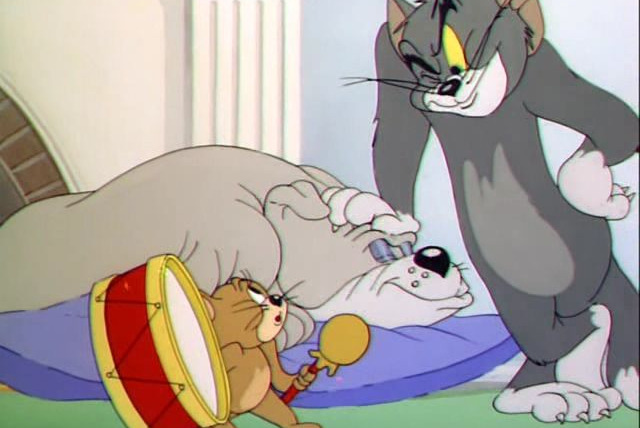Tom & Jerry (Hanna-Barbera era) — s01e22 — Quiet Please!