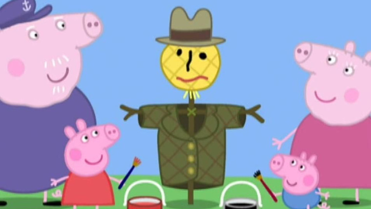 Peppa Pig — s02e07 — Mr. Scarecrow