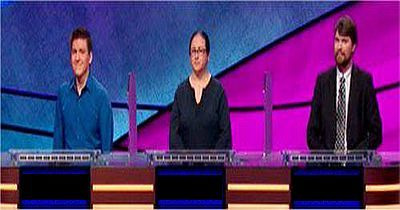 Jeopardy! — s2019e74 — Dave Algase Vs. Peggah Ghoreishi Vs. Eric Smith, Show # 8054.