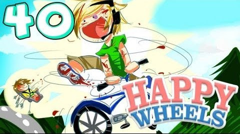 PewDiePie — s03e221 — RIDING SANTA! - Happy Wheels - Part 40