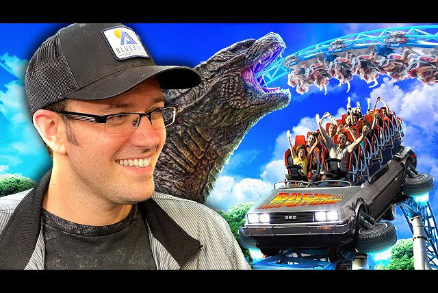 Cinemassacre Podcast — s01e12 — Most Wanted Movie Theme Park Rides (with The Cinema Snob)