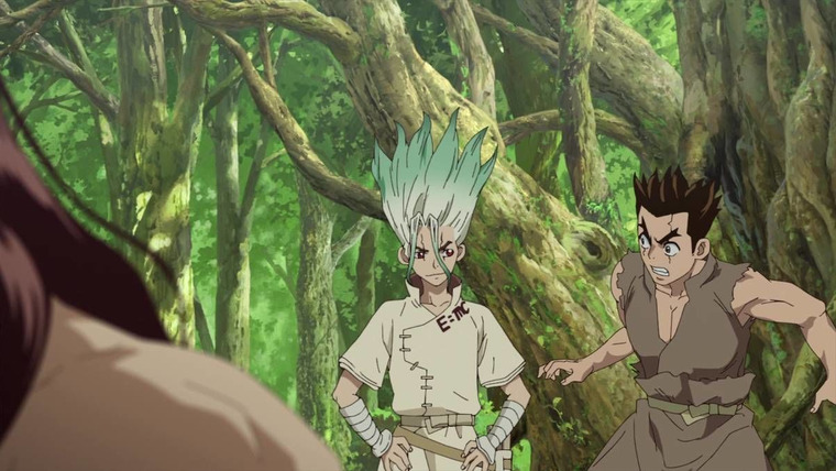 Dr. Stone — s01e02 — King of The Stone World