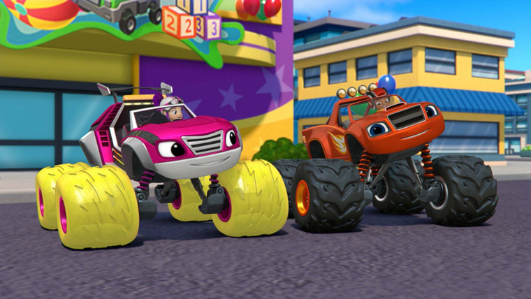 Blaze and the Monster Machines — s05e06 — Toy Trouble!