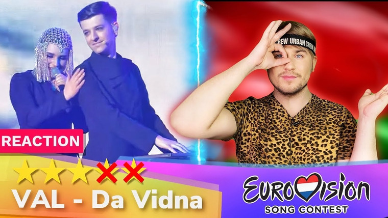 RUSSELL BLOG — s04e32 — VAL — Da Vidna — РЕАКЦИЯ (Беларусь Евровидение 2020|Eurovision Belarus)