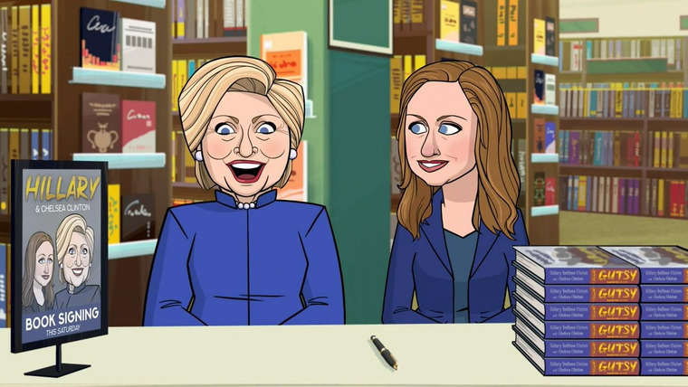 Our Cartoon President — s03e05 — Hillary 2020