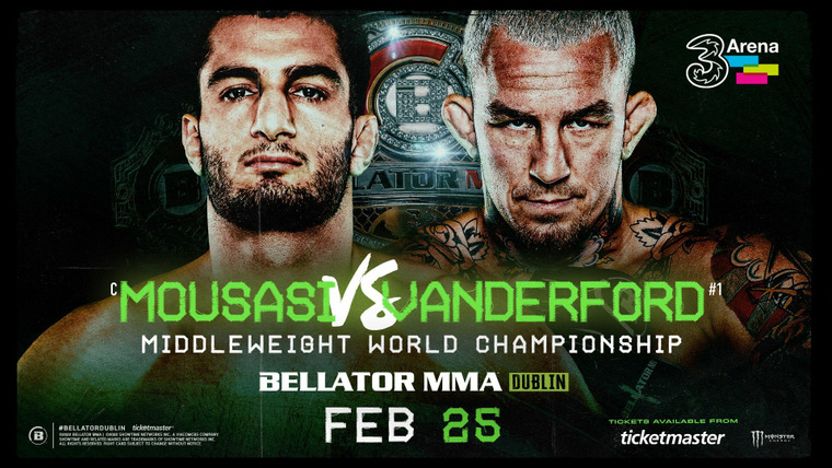 Bellator MMA Live — s19e03 — Bellator 275: Mousasi vs. Vanderford