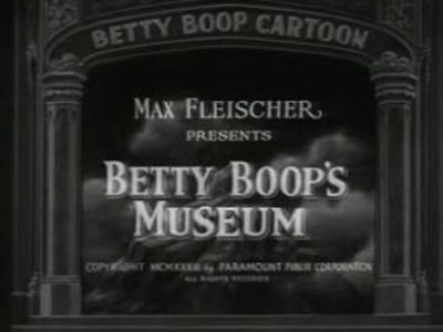 Бетти Буп — s1932e19 — Betty Boop's Museum