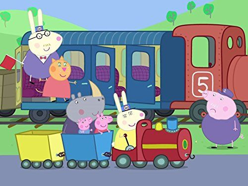 Свинка Пеппа — s04e20 — Grandpa Pig's Train to the Rescue