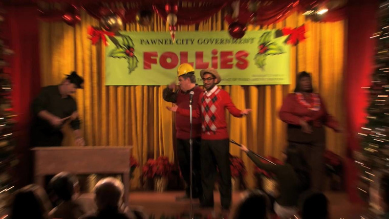 Parks and Recreation — s02e12 — Christmas Scandal