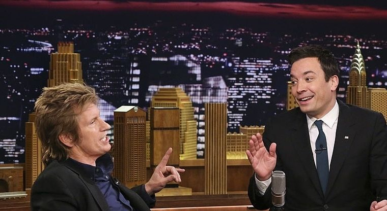 The Tonight Show Starring Jimmy Fallon — s2014e33 — Denis Leary, Cat Deeley, Nickel Creek