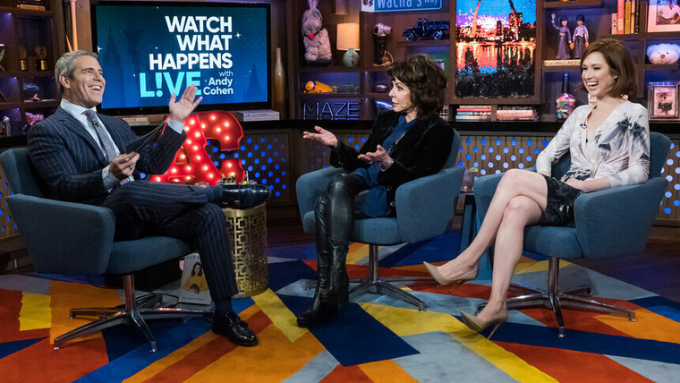 Watch What Happens Live — s15e171 — Ellie Kemper; Stockard Channing