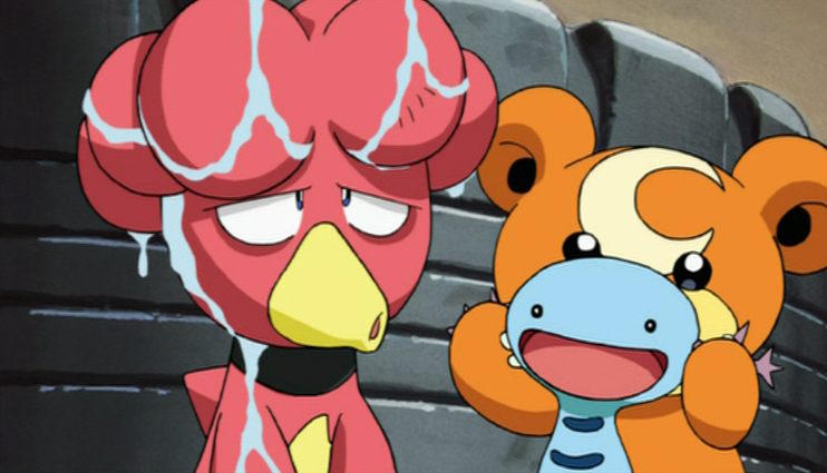 Pocket Monsters — s03 special-5 — Pikachu`s Winter Vacation (2001): We are the Pichu Brothers - Balloon Disturbance