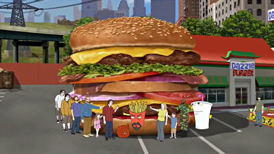 Команда Фастфуд — s07e05 — Hands on a Hamburger
