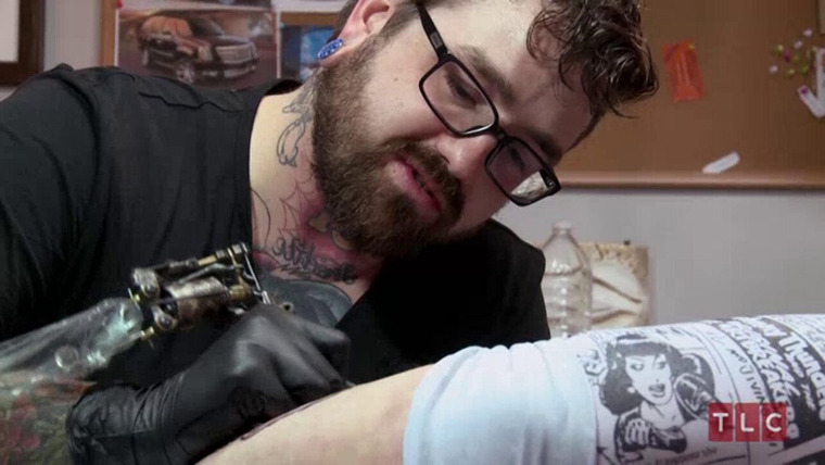 Самые плохие татуировки в Америке — s01e05 — Zombies, Mummies, and Ravens