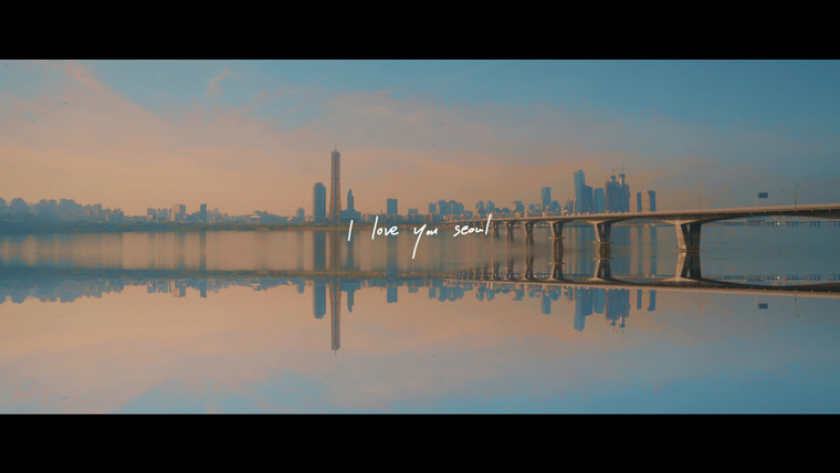 BTS on V App — s04e50 — RM 'seoul' Lyric Video