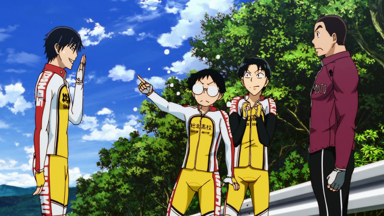 Yowamushi Pedal — s03e05 — A Different Bicycle Race Track!!