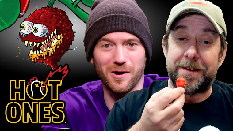 Hot Ones — s14e00 — Sean Evans Gets Schooled on the Carolina Reaper by Smokin' Ed Currie