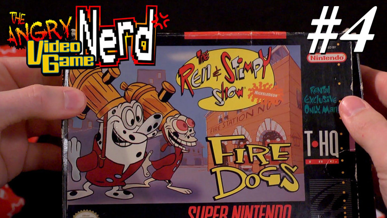 Злостный видеоигровой задрот — s08e08 — Ren & Stimpy: Fire Dogs