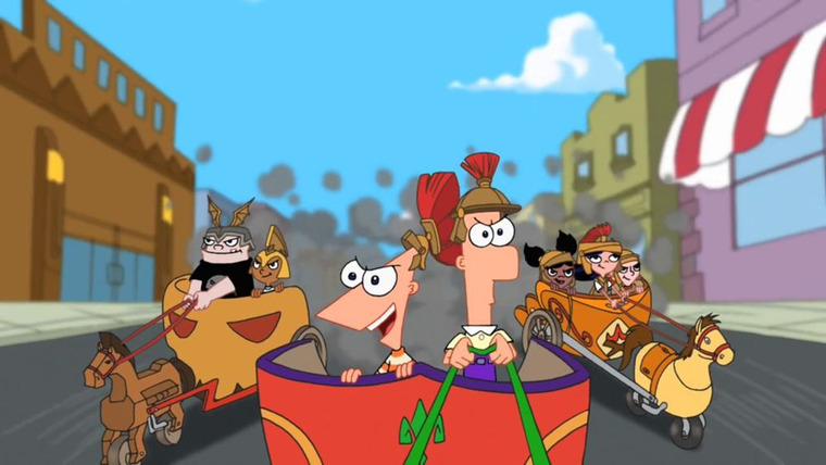 Phineas and Ferb — s01e25 — Greece Lightning