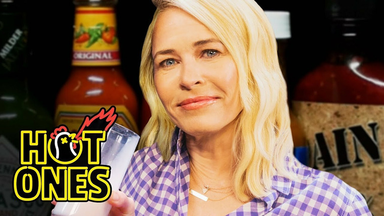 Hot Ones — s08e11 — Chelsea Handler Goes Off the Rails While Eating Spicy Wings