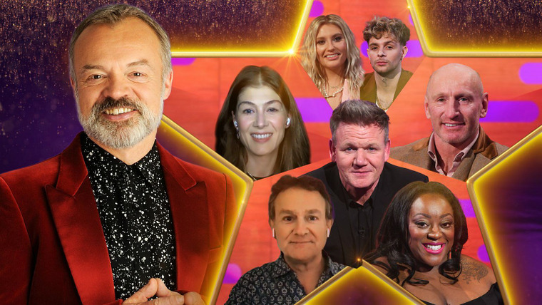 The Graham Norton Show — s28e18 — Rosamund Pike, Gordon Ramsay, Judi Love, Hugh Bonneville, Gareth Thomas, Ella Henderson, Tom Grennan