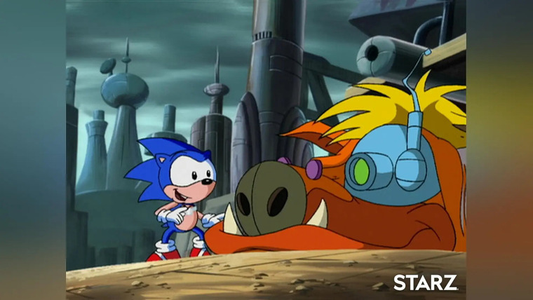 Соник Андерграунд — s01e12 — A Hedgehog's Home Is Her Castle