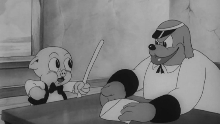 Looney Tunes — s1938e08 — LT194 Porky's Phoney Express