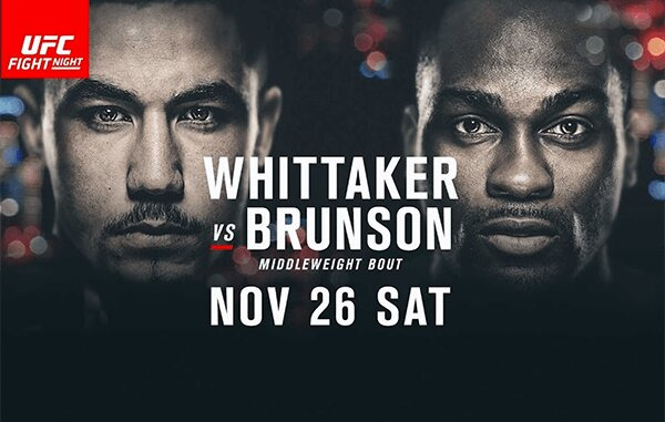 UFC Fight Night — s2016e24 — UFC Fight Night 101: Whittaker vs. Brunson