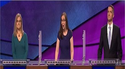 Jeopardy! — s2016e100 — Christy Karras Vs. Lisa Schlitt Vs. Paul Cox, Show # 7390.