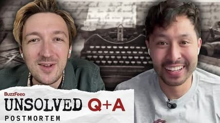 BuzzFeed Unsolved: True Crime — s08 special-2 — Postmortem: Agatha Christie - Q+A