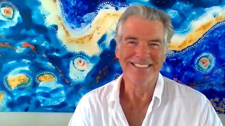 Ночное шоу с Джимми Фэллоном — s2020e112 — At Home Edition: Pierce Brosnan, Nicole Richie, Blackpink